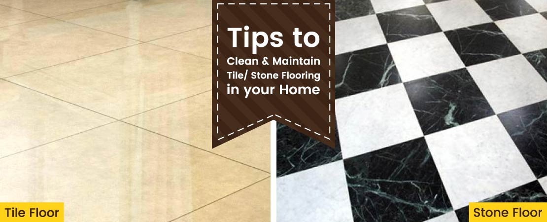Clean Maintain Tile Stone Flooring, How To Clean Tile Floors At Home