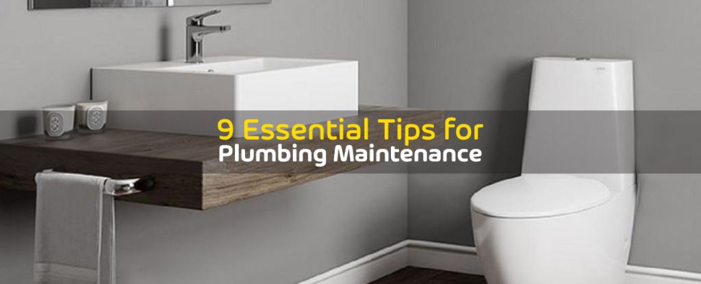 9 Essential Tips for Plumbing Maintenance
