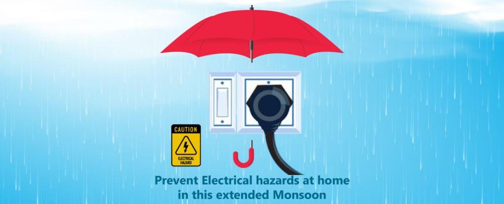 Prevent Electrical hazards at home in this extended Monsoon