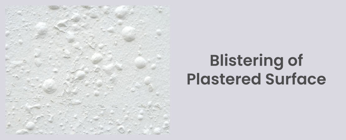 Common Plaster Defects and their Cure