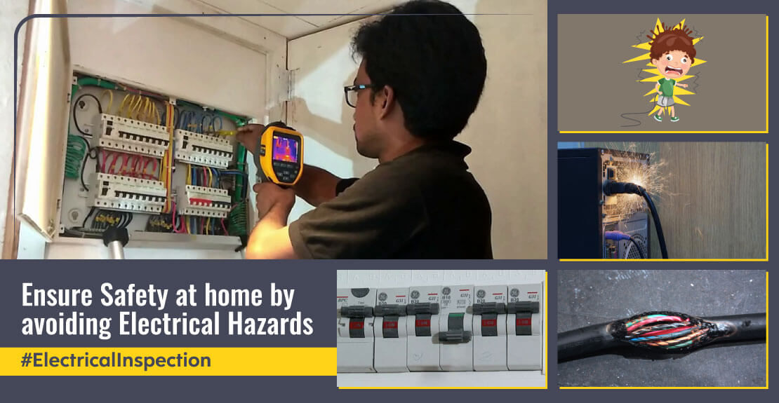 Keep your home safe by avoiding common home electrical hazards with electrical inspection