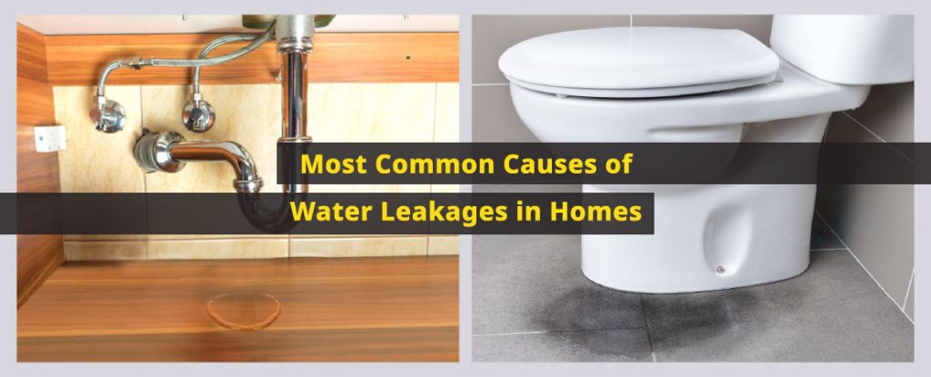 Water leakage can cause serious damage including health problems in a house. Know common causes of water leakages in homes.