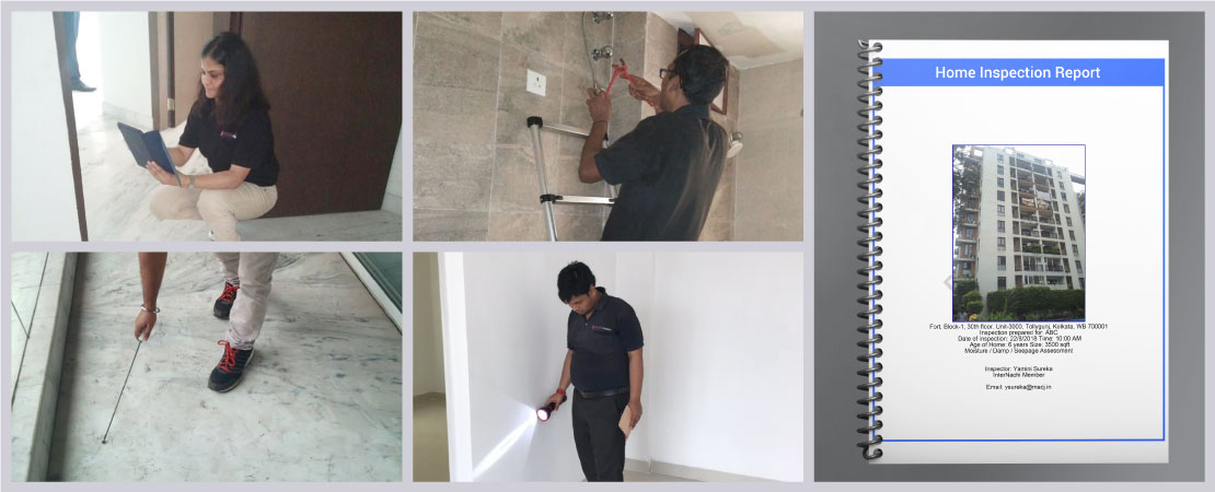 It is very important to do a thorough health & safety check-up of all the components and systems from floor to the ceiling, walls, plumbing, electrical work, water and sewage etc.