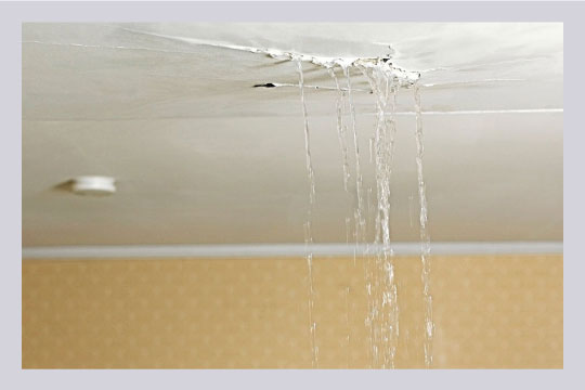 Roof / Ceiling leaks and water seepage in apartments and standalone houses can cause major damage to the walls and the ceilings.