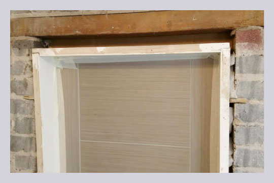 If gaps are left around the frame while installation, it can lead to attack by pests.
