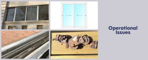 Multiple factors can affect the operation of sliding doors.