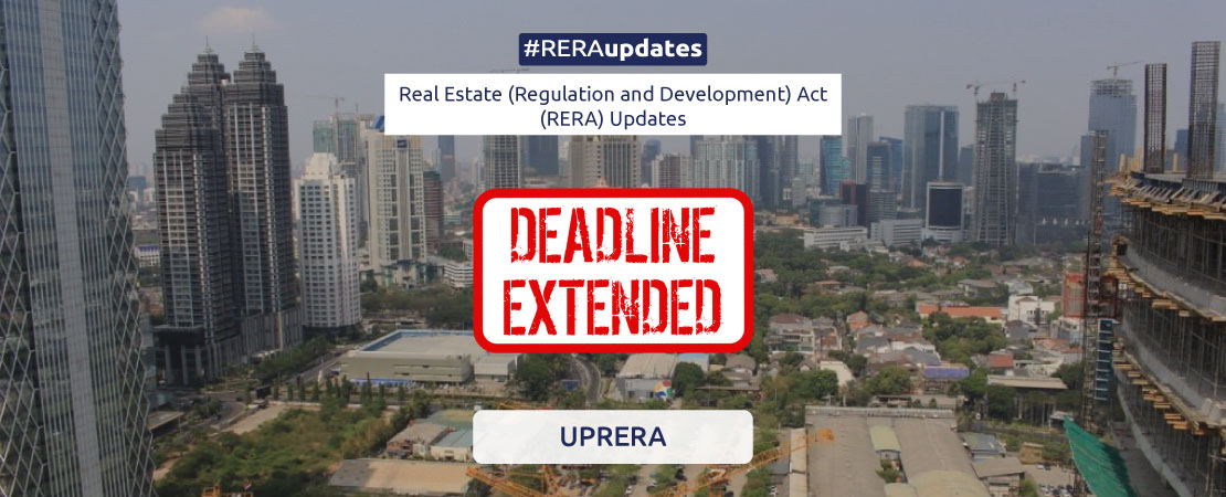 The Uttar Pradesh Real Estate Regulatory Authority has decided to extend the deadline for around 100 projects in Noida, Greater Noida and Yamuna Expressway, including Ghaziabad, by two years, to help the pandemic-hit realty sector.