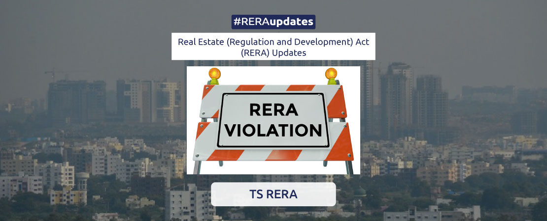 Telangana Chief Secretary Somesh Kumar held a meeting with representatives of CREDAI, TREDAI, Telangana Builders Association and other organisations on issues related to development of real estate and pre-launch of cases without RERA regulation.